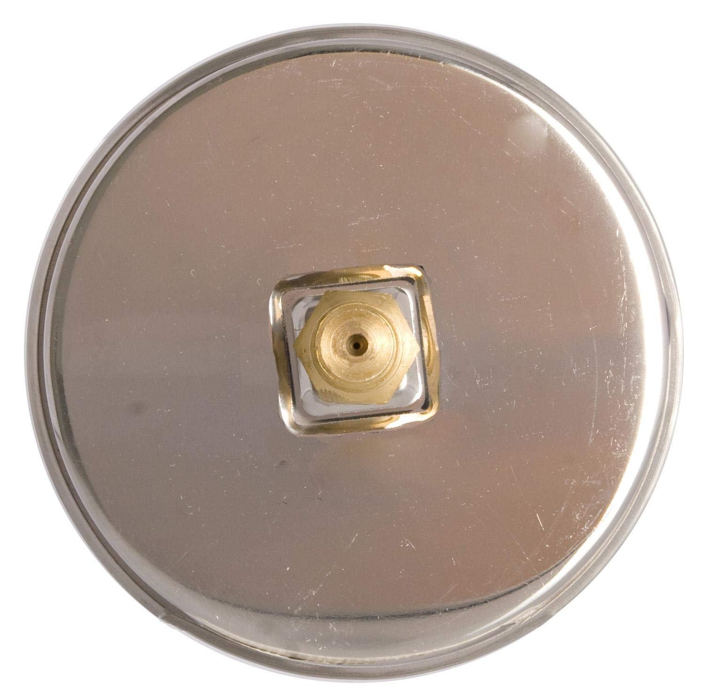 4" Oil Filled Pressure Gauge - Stainless Steel Case, Brass, 3/8" NPT, Center Back Mount Connection
