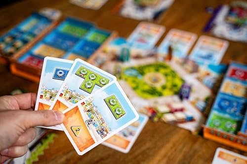 Queen Games Dabba Walla - Mumbai Food Express Strategy Board Game 2-4 Players, Family Board Game