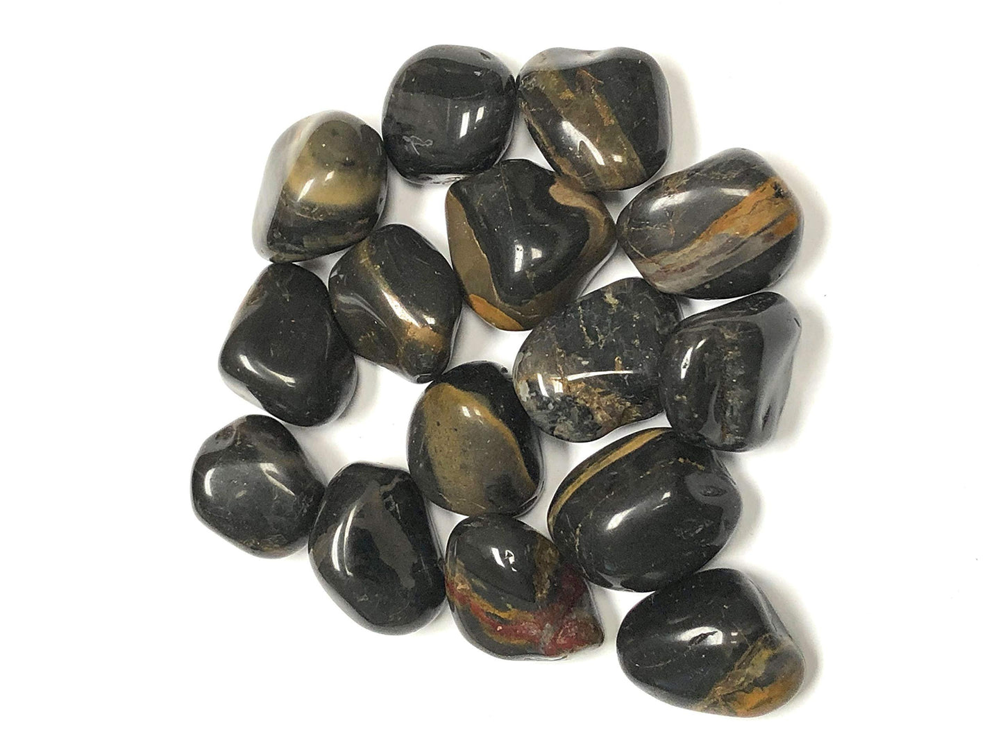 Zentron Crystal Collection: Tumbled Black Onyx - 1" Pieces