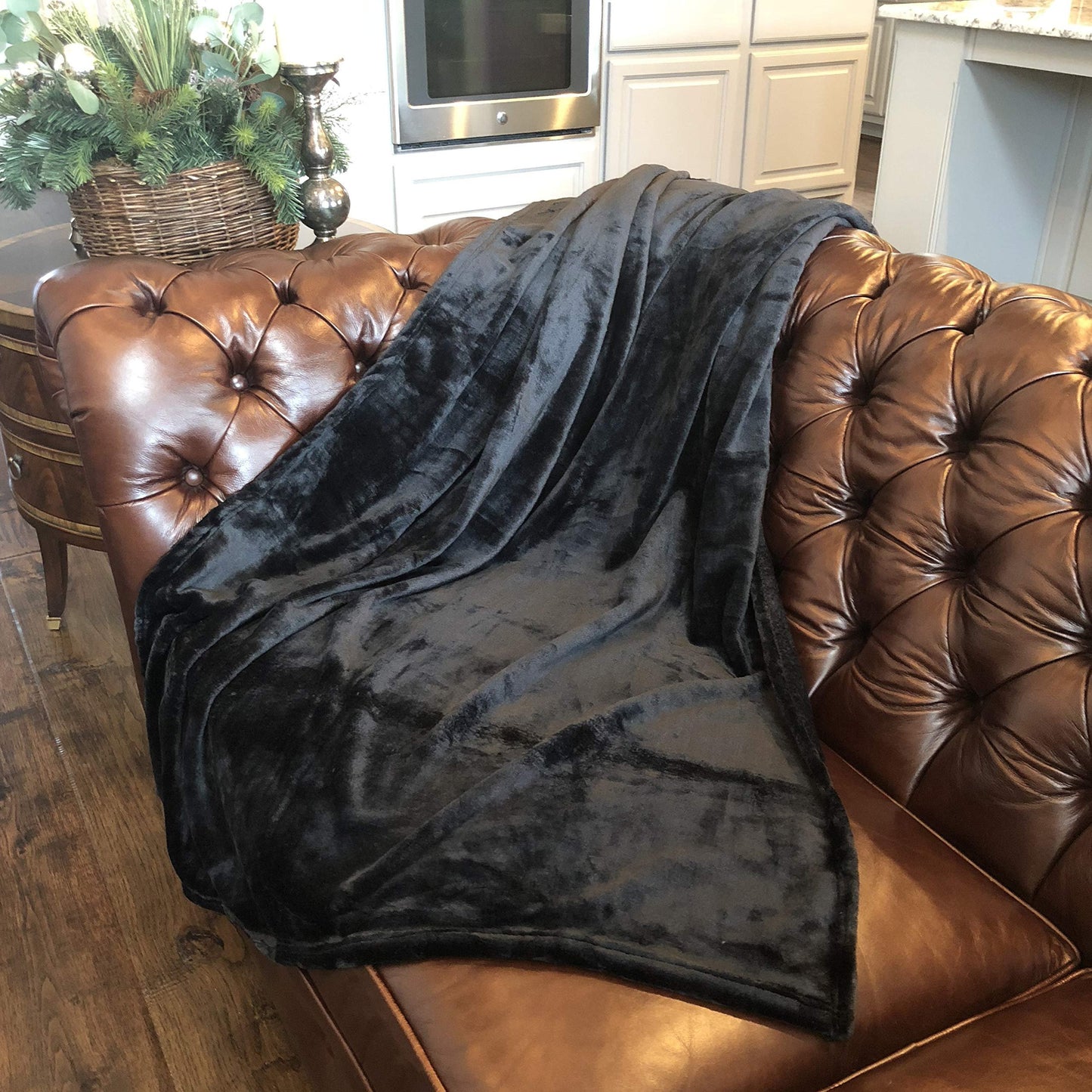 allgala Super Soft Flannel Plush Light Weight Throw Blanket