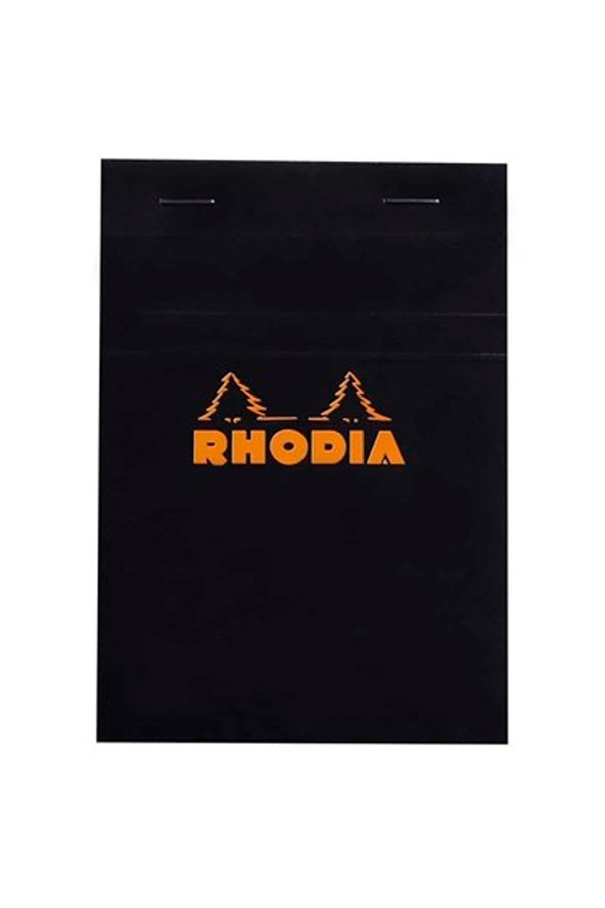 Rhodia Stapleboundパッドno。18 – a4 (8.25 X 11.75インチ)、グラフ、ブラック