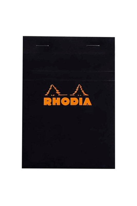 Rhodia Stapleboundパッドno。18 – a4 (8.25 X 11.75インチ)、グラフ、ブラック
