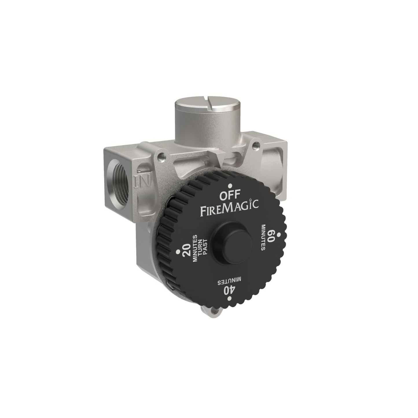Fire Magic 1-Hour Shutoff Timer, 100,000 BTU Natural/Propane Gas Timer, Accommodates 1/2" NPT Piping, SKU 3092D
