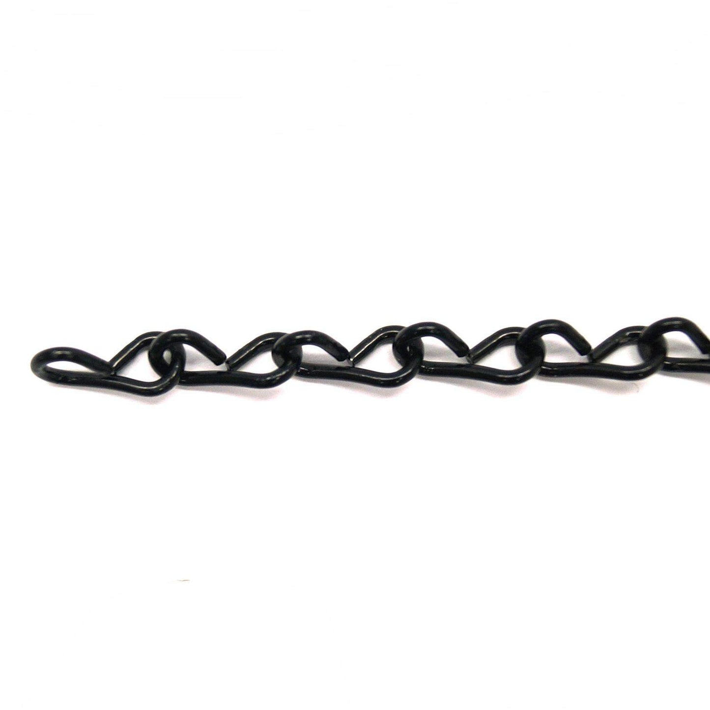 18 Gauge Black Jack Chain - 50 Ft. Roll