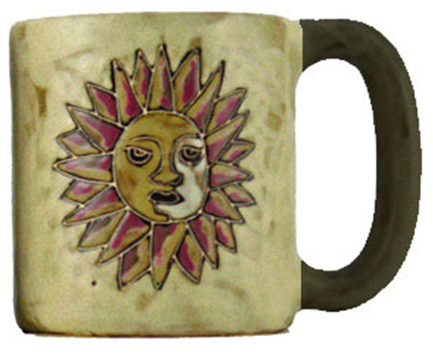 Mara Stoneware Mug - Sun - Moon Tan - 16 oz