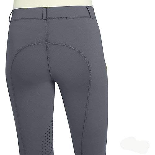 Ovation Women's Ladies Aerowick Silicone Knee Patch, Grey, X-Large (32)