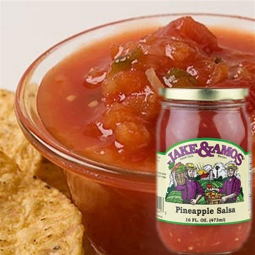 Jake & Amos Pineapple Salsa / 2 - 16 Oz. Jars