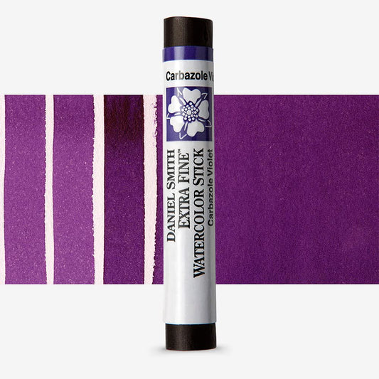 DANIEL SMITH Watercolor Stick - Carbazole Violet 3 in - 3/8 in Thick