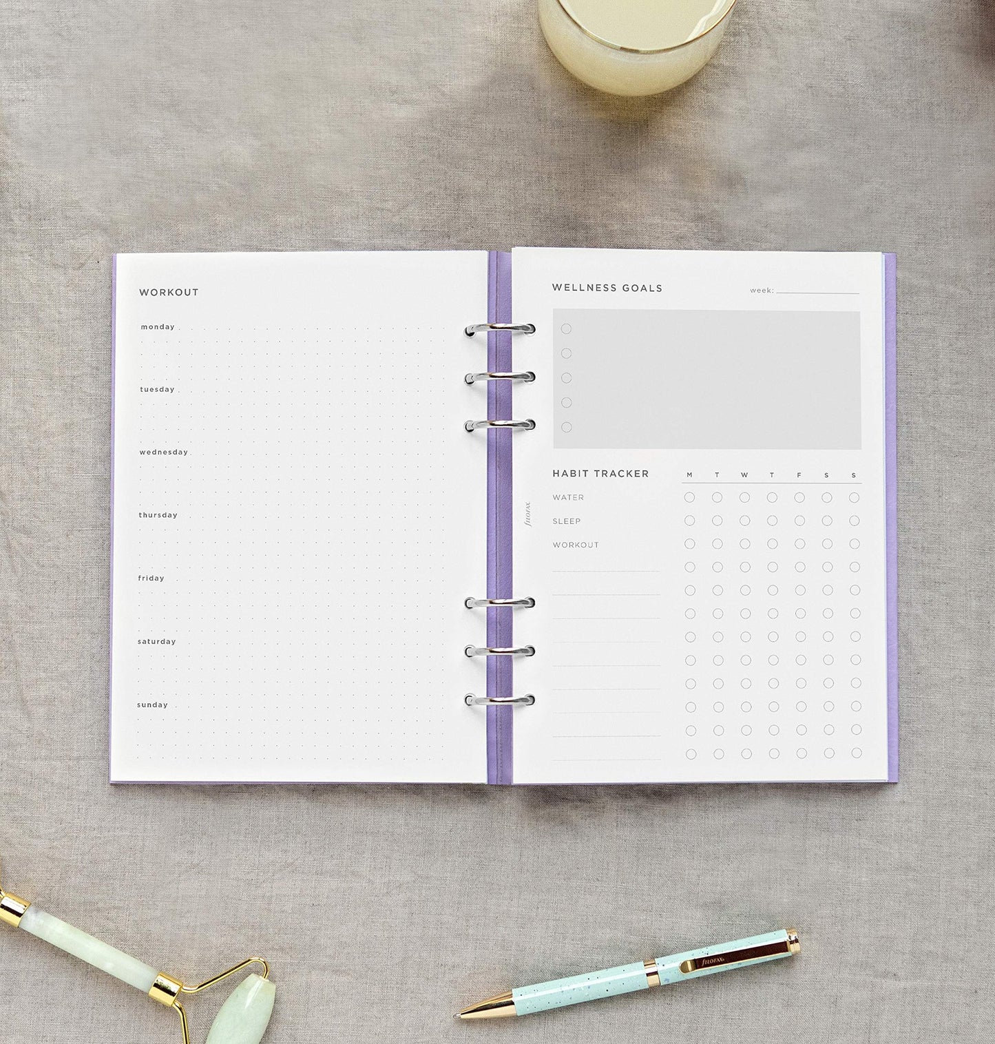 Filofax Organiser Refill Undated - Planners & Trackers