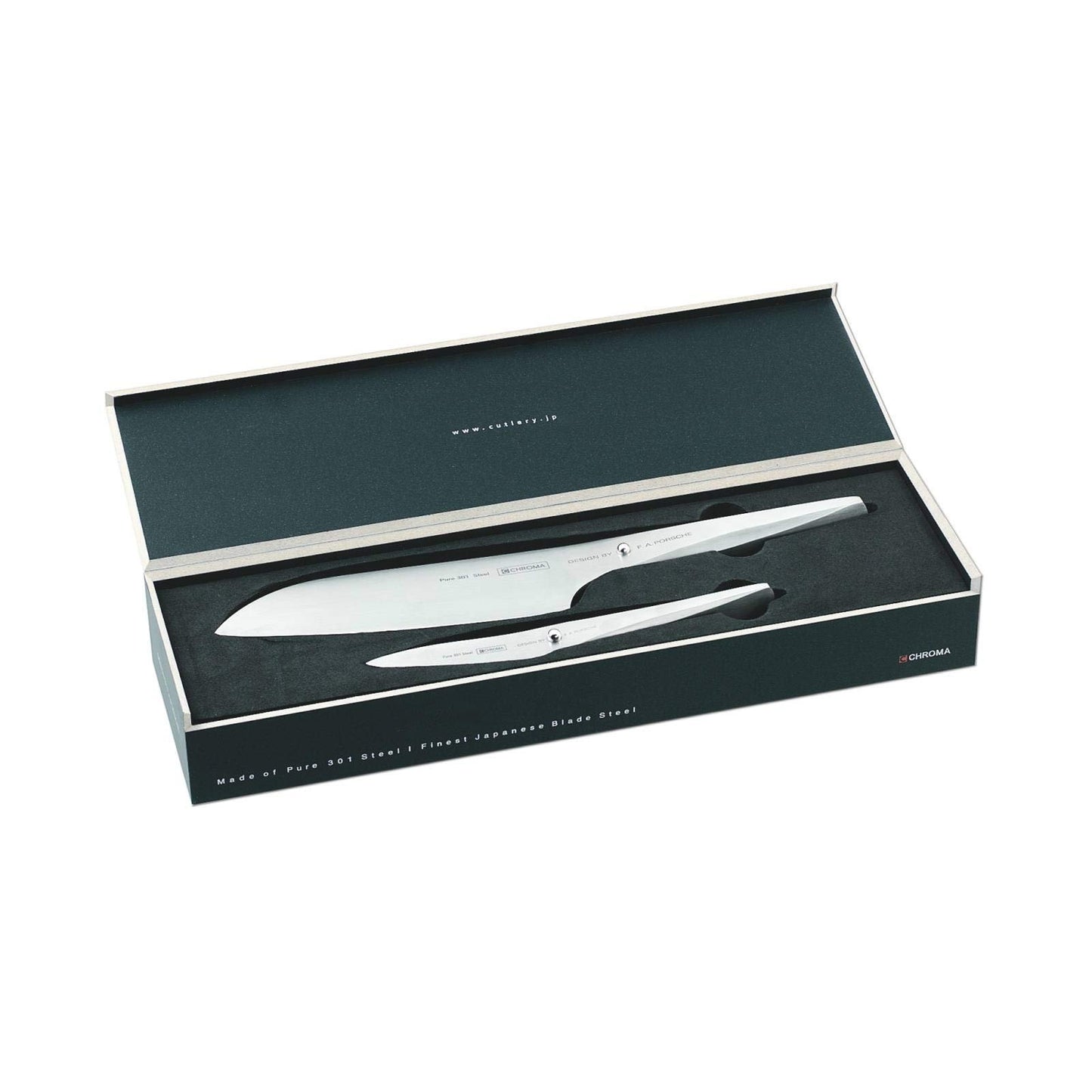 Chroma P29 Two Piece Set Kitcen Cutlery, Multicolor
