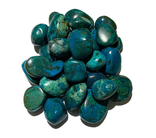 Zentron Crystal Collection Tumbled Chrysocolla