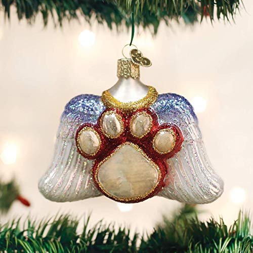 Old World Christmas Lovers Glass Blown Ornaments for Christmas Tree Beloved Pet
