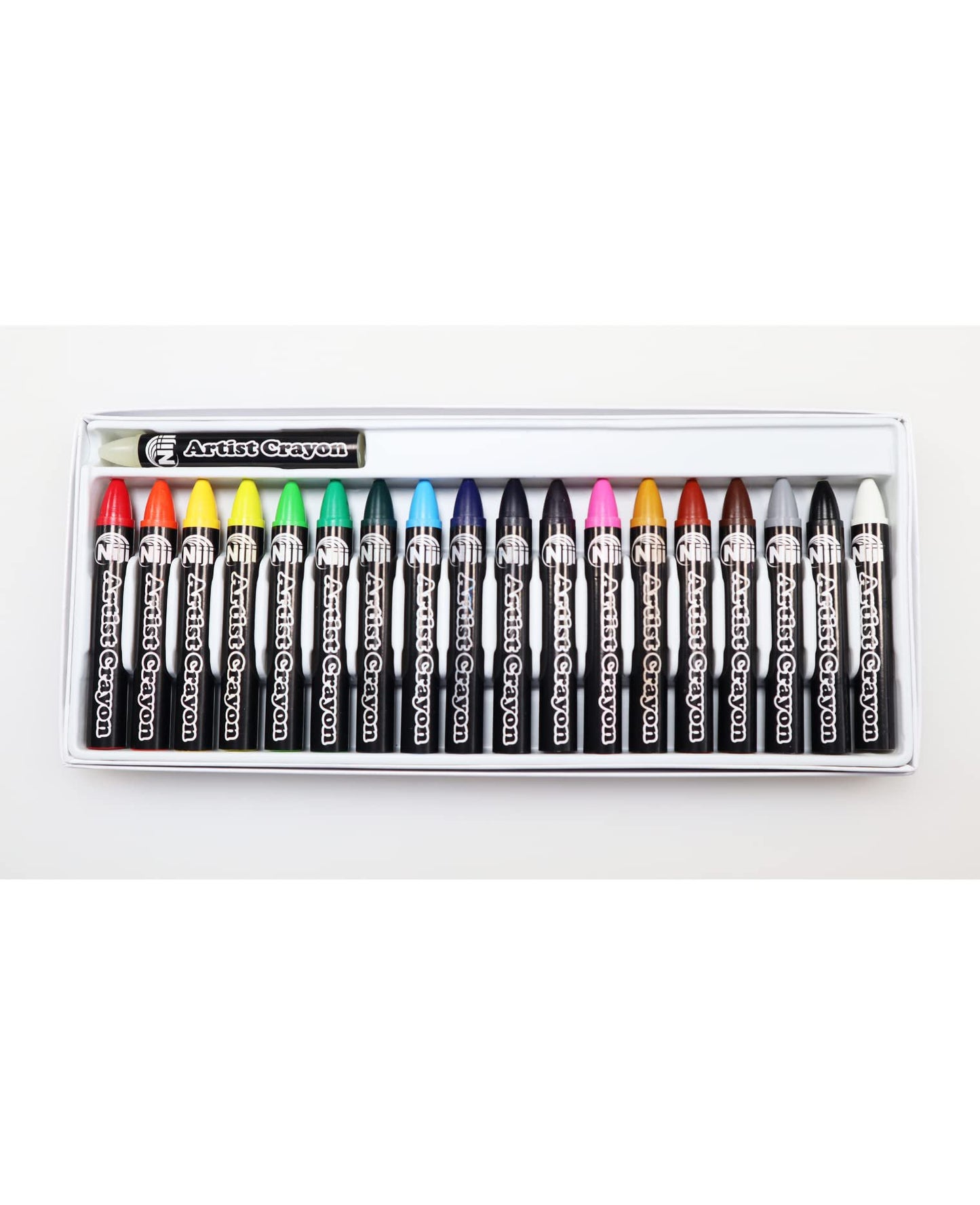 Yasutomo Niji Artist Crayon 18 Colors