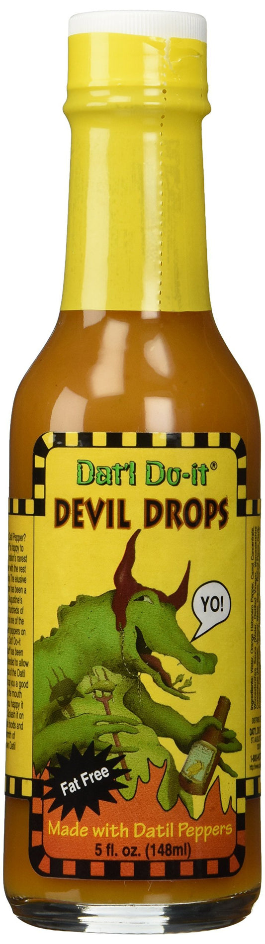 Dat'l Do-It Devil Drops Hot Sauce