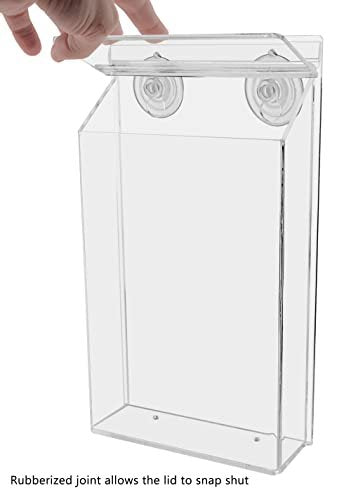 Marketing Holders Outdoor Magazine Holder for Booklets or Flyers Card Pocket Wall Mount