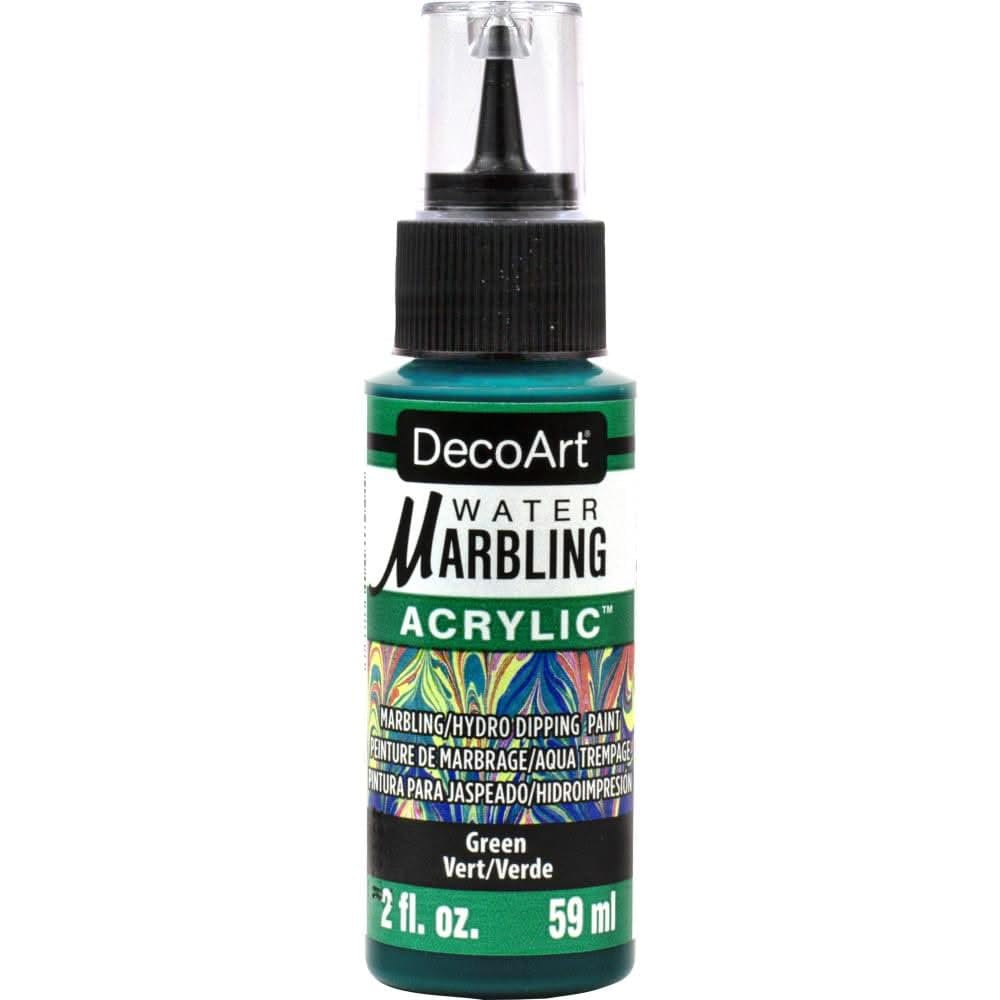 DecoArt Water Marbling Acrylic Paint, 2 oz., Green