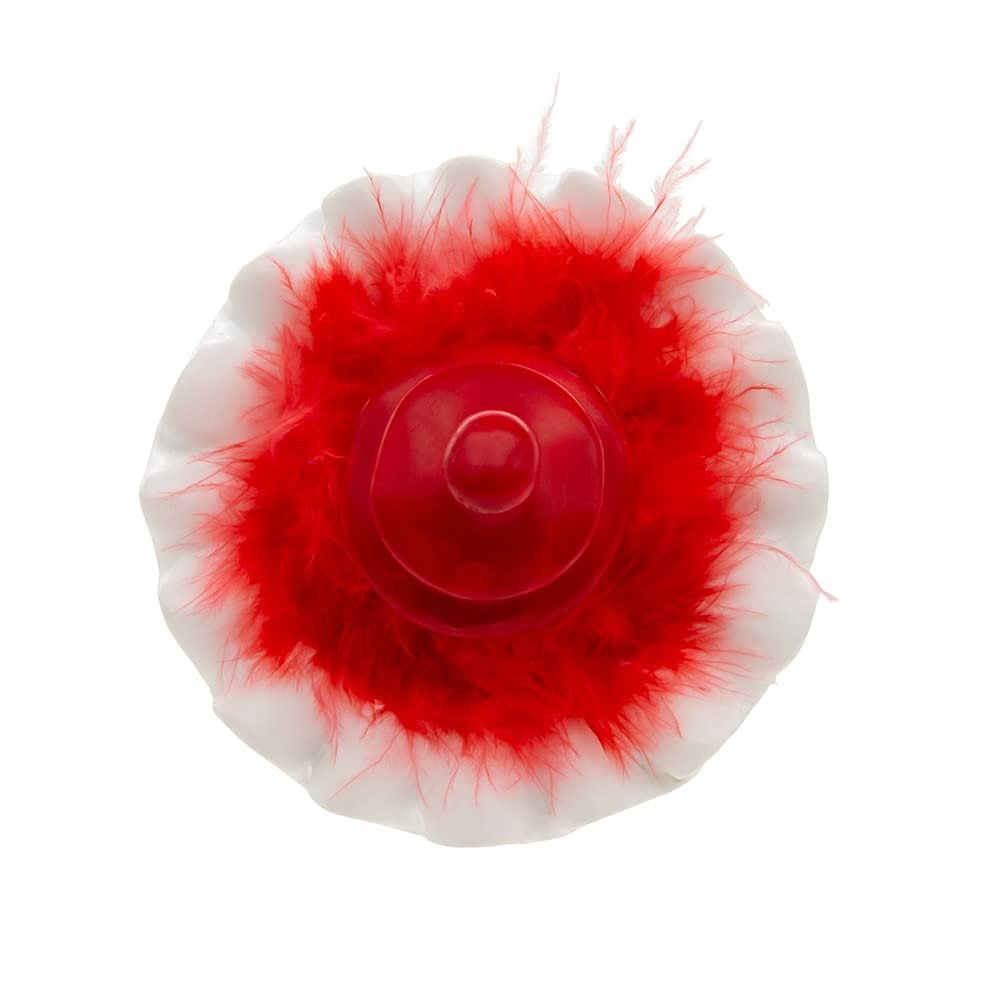 Kurt Adler 6.25-Inch Hollywood Hats Queen of Hearts