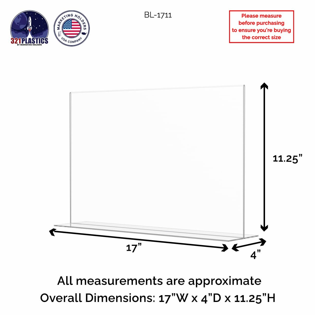 Marketing Holders Clear Acrylic Multi Panels Table Tent, Menu Cards, Table Signs, Advertisements & POP Signs