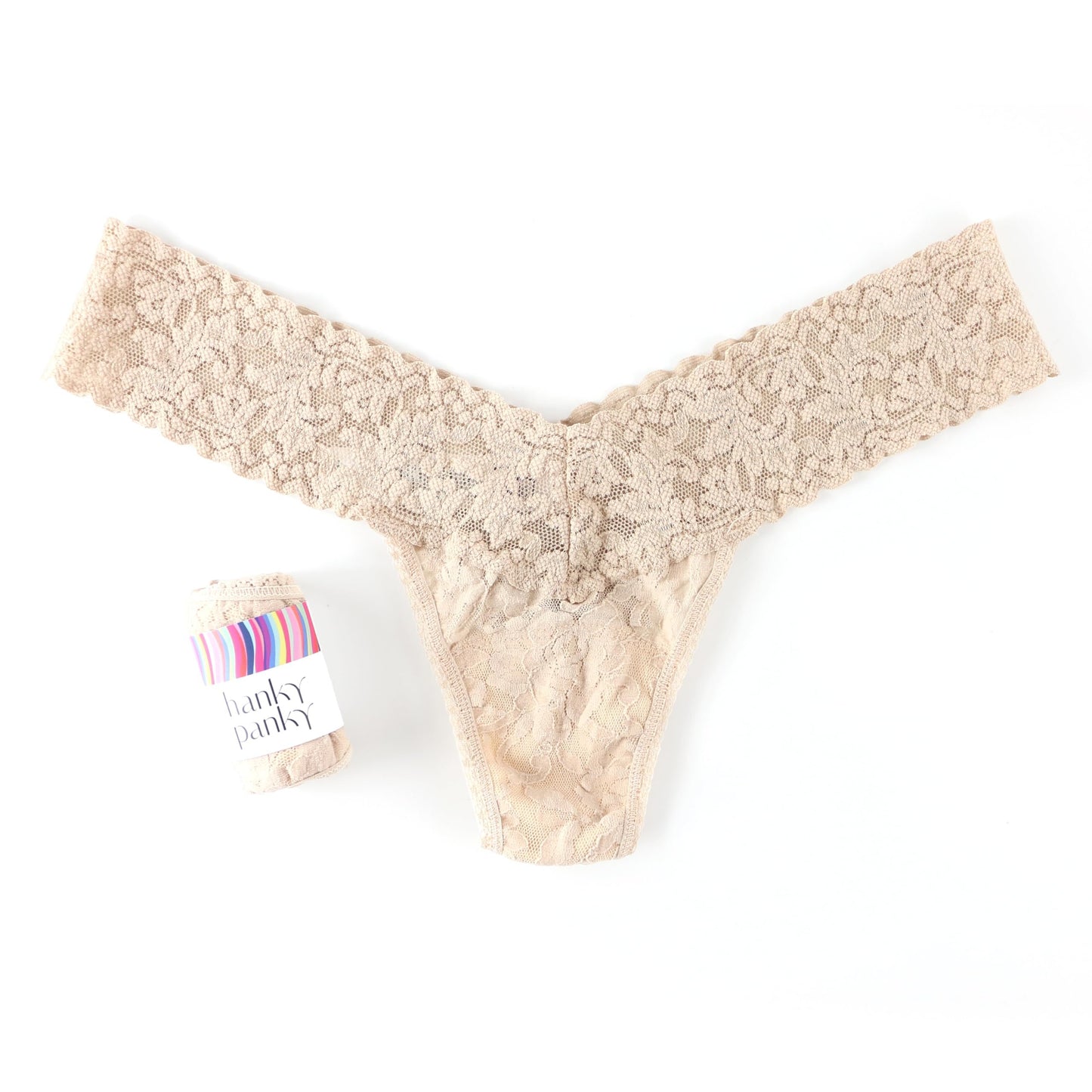 hanky panky Women's Signature Lace Low Rise Thong