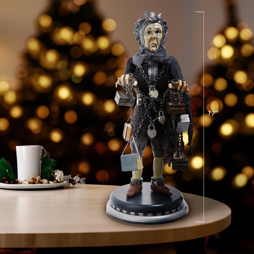 Kurt Adler 17-inch Hollywood Nutcrackers Marley Nutcracker