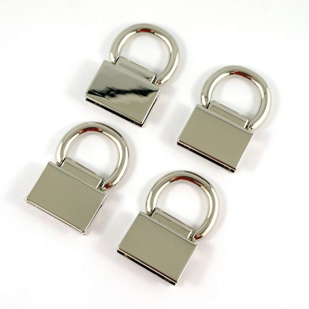 Emmaline Bags Nickel Edge Connector Strap Anchors