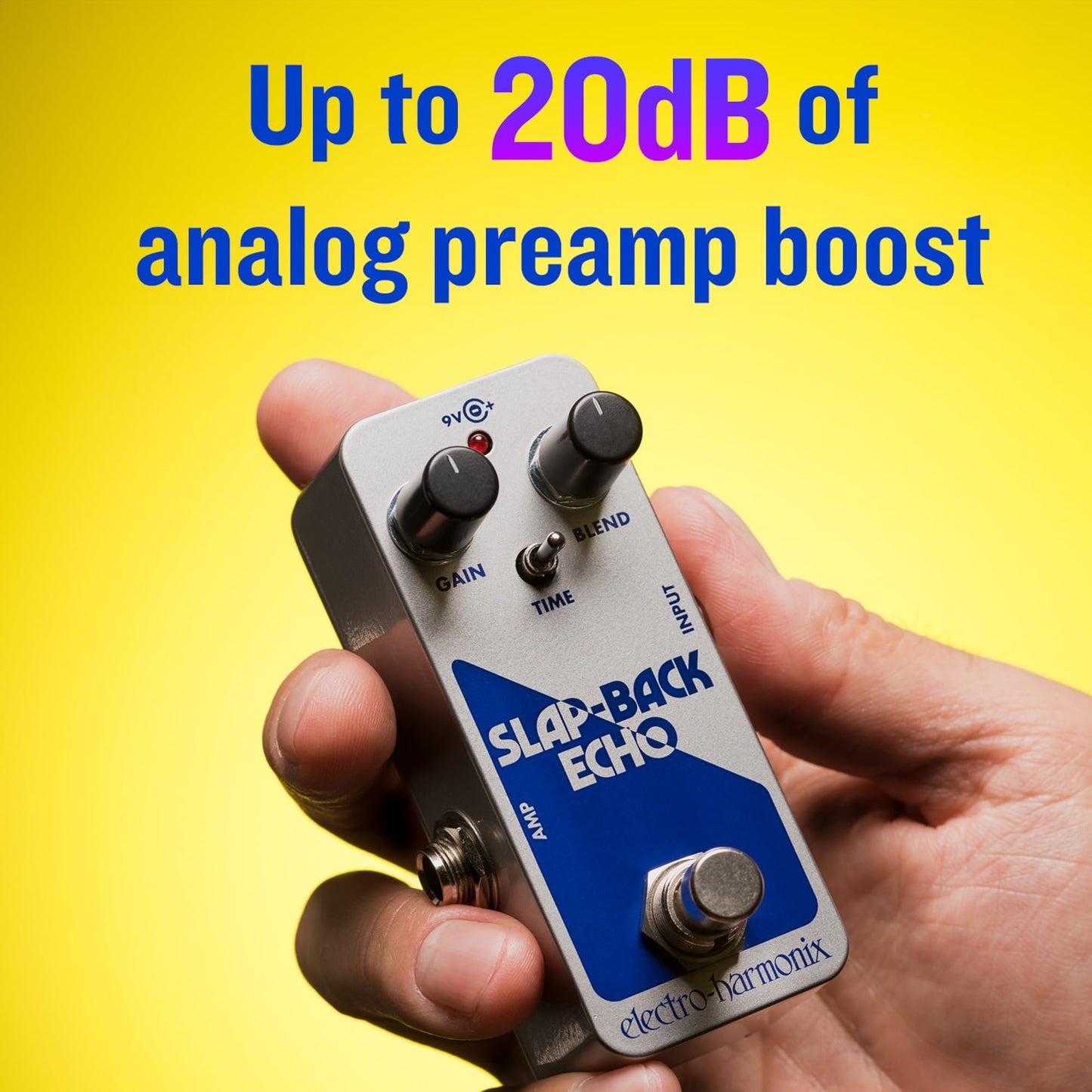 Electro-Harmonix Slap-Back Echo Analog Delay Pedal