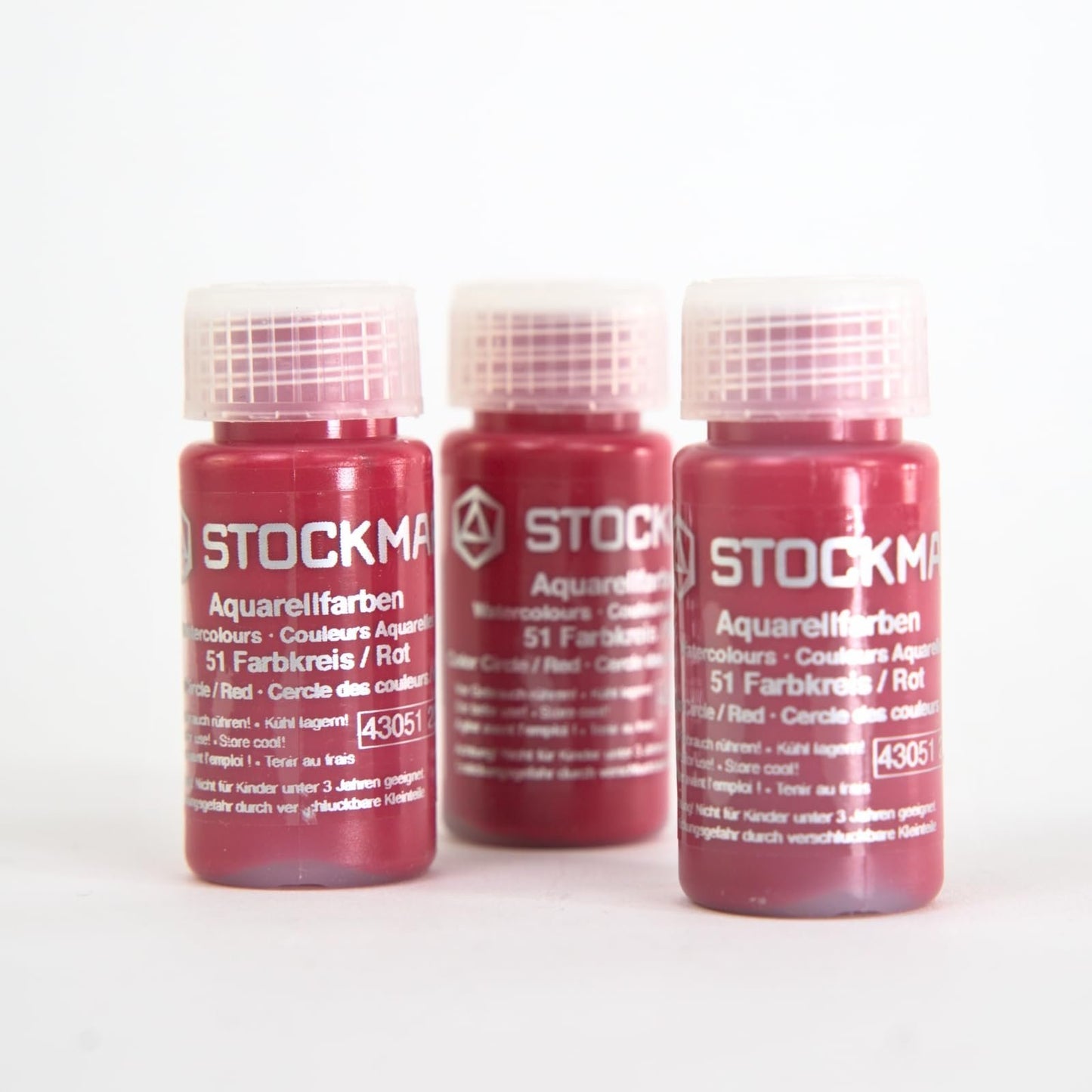 Stockmar Watercolor Paint- 6 Set, Washable Paint for Kids, Homeschoolers & Students, Waldorf Art Supplies (6 Bottles, 20 mL each)
