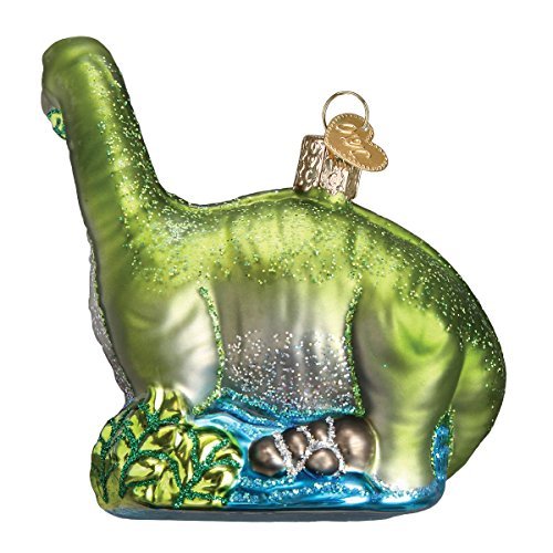 Old World Christmas Ornaments: Dinosaurs Glass Blown Ornaments for Christmas Tree