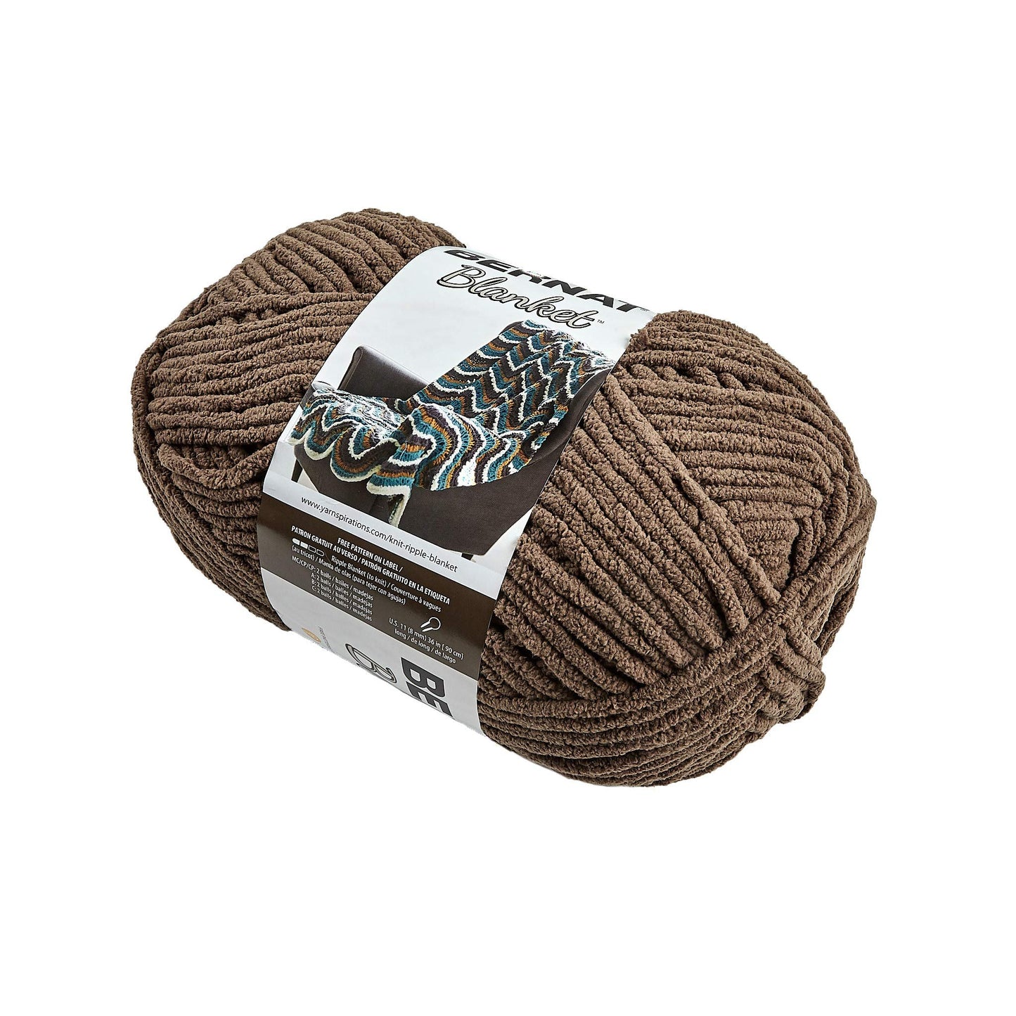 Bernat Vintage White Blanket Big Ball Yarn (10006)