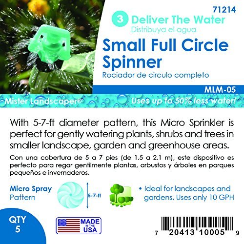 Mister Landscaper Small Full Circle Spinner