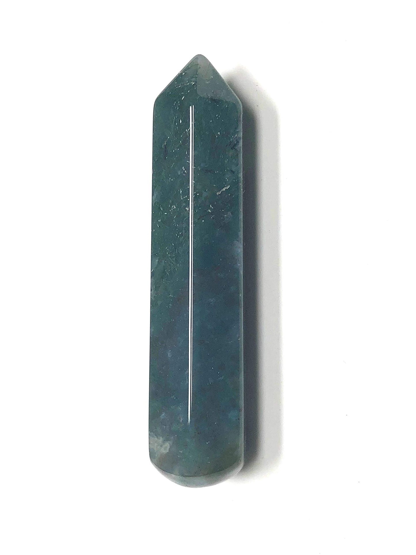 Zentron Crystal Collection: 60MM All Natural Gemstone Crystal 2"+ Wand and Velvet Pouch