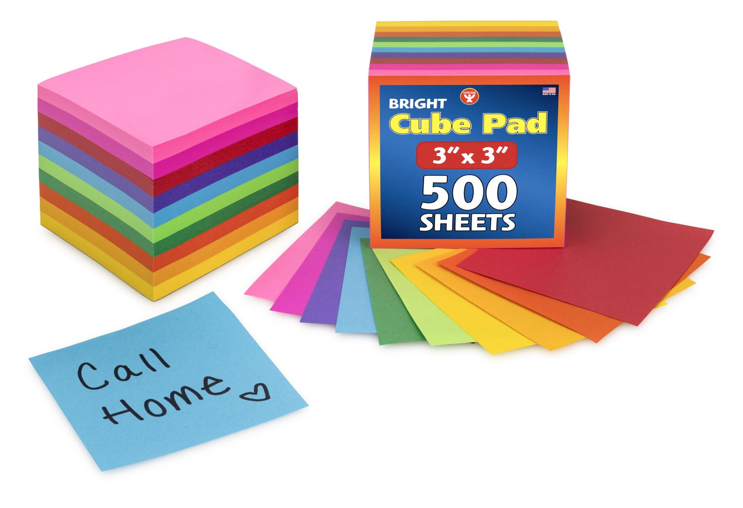 Hygloss 250 Cube Products Bright Sheets