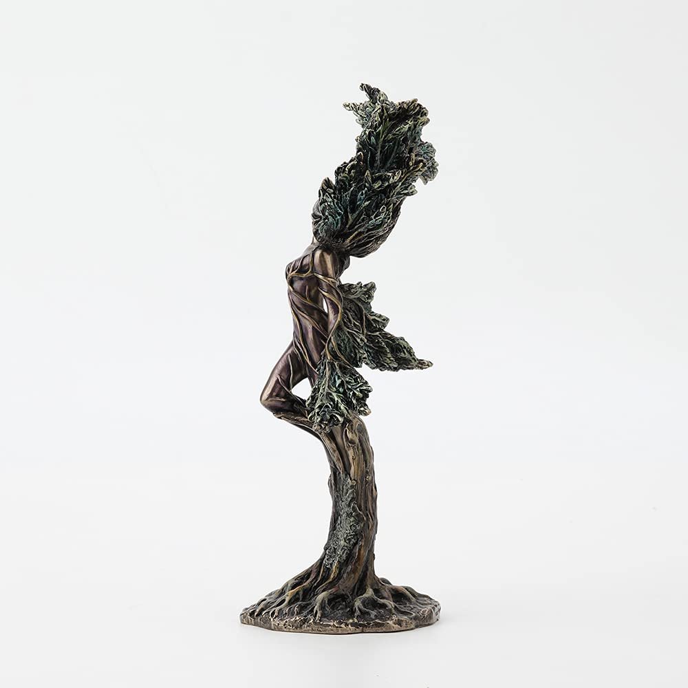 Veronese Design 9 7/8 Inch Nature Spirit Dancer Forest Nymph Resin Home Decor Statue Bronze Finish