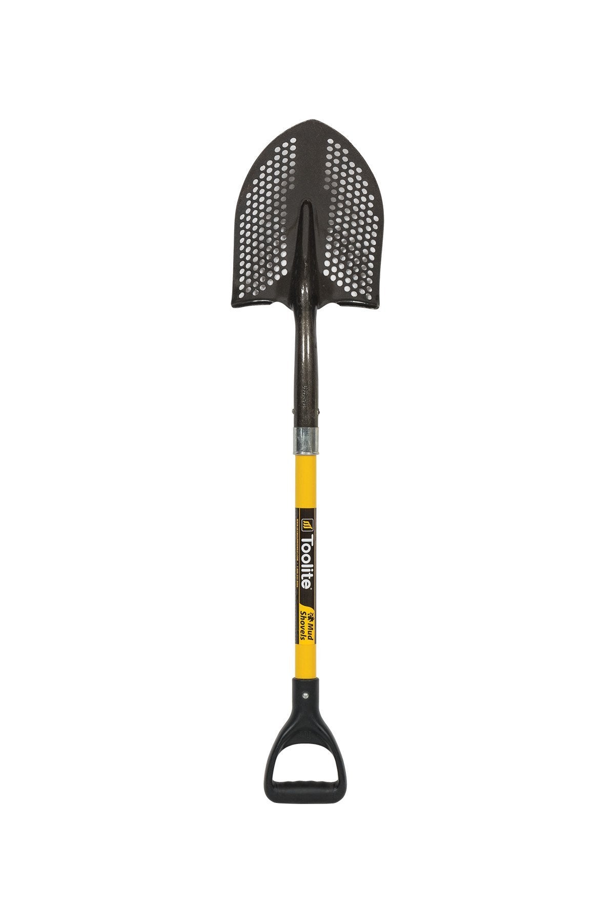 Toolite S550 Mud and Muck Series Round Point Shovel with Forward Turned Step Head (Various Size)