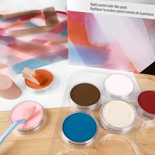 PanPastel Artist Pastels by GOLDEN, Skin Tones Set, 7 Color, Professional Artist Pastels, Unique Pan Format (cake-like)