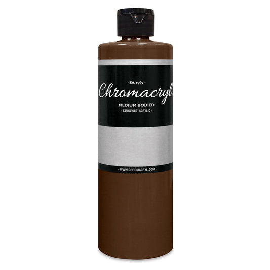 PAINT ACRYLIC STUDENTS CHROMACRYL BURNT UMBER PINT