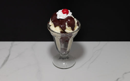 Just Dough It Fake Hot Fudge Sundae