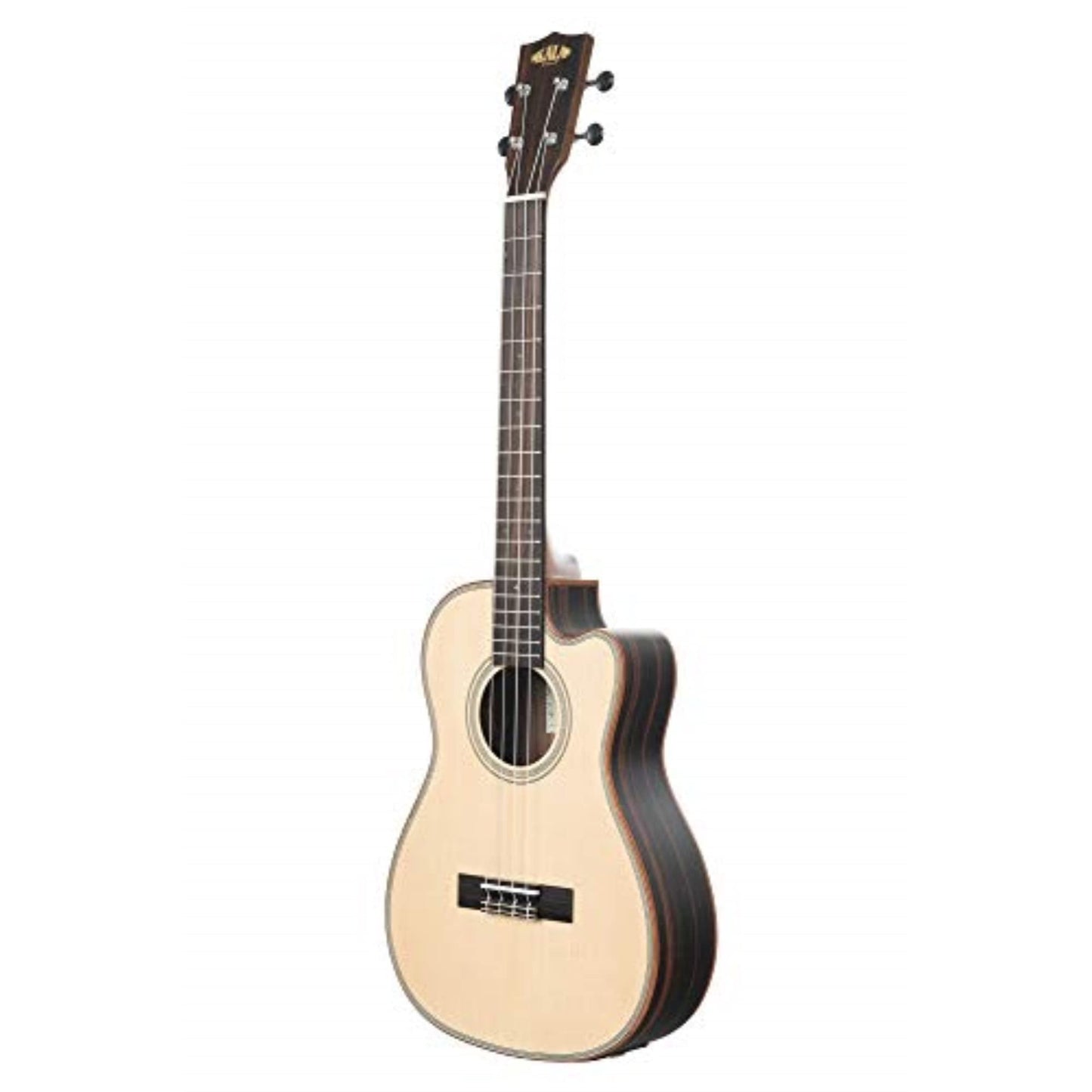 Kala Brand Music Co., 4-String Ukulele, Right, Natural, Baritone (KA-SSEBY-B-CE)
