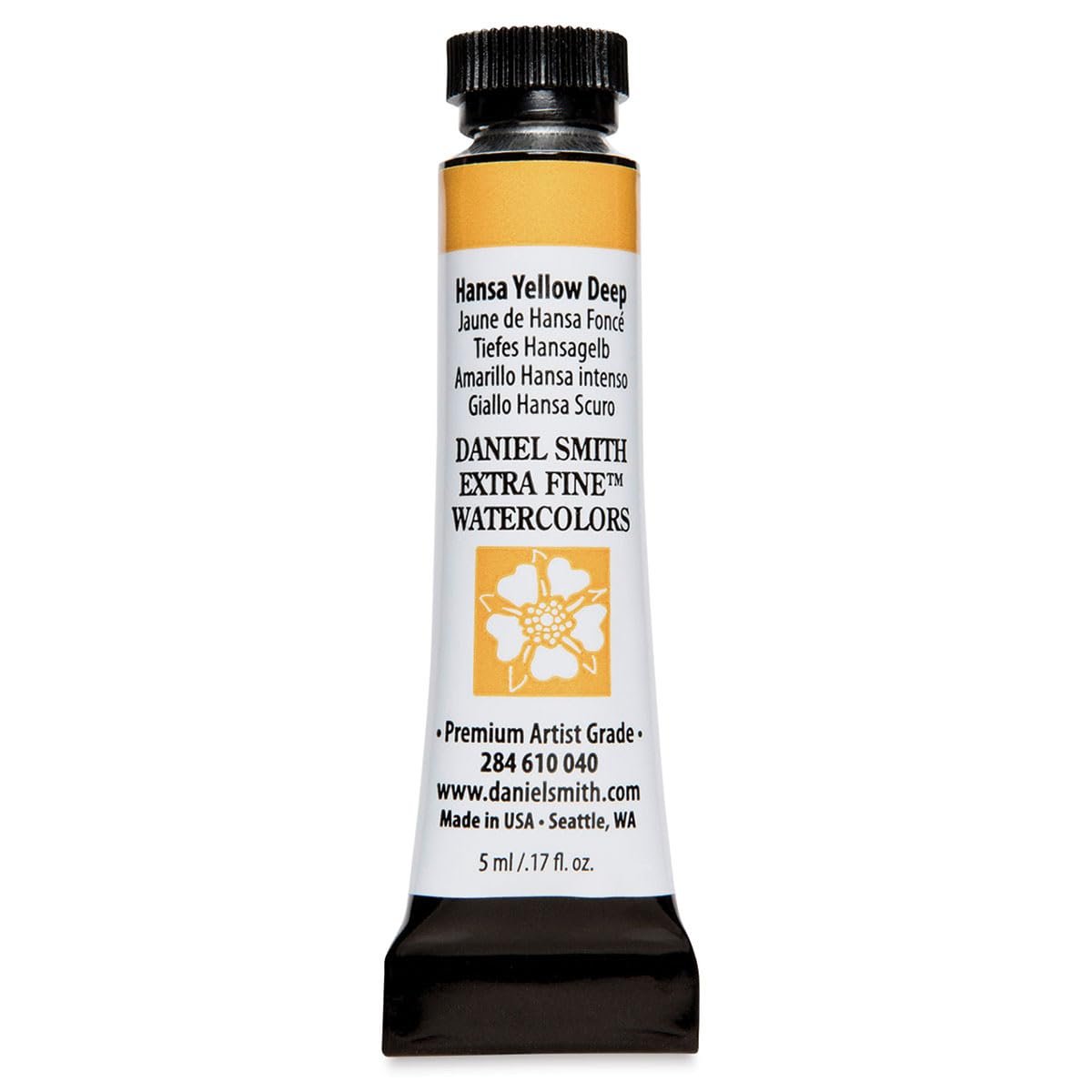 Daniel Smith Watercolour 5 ml Tube (Series 1) - Hansa Yellow Deep (0040)