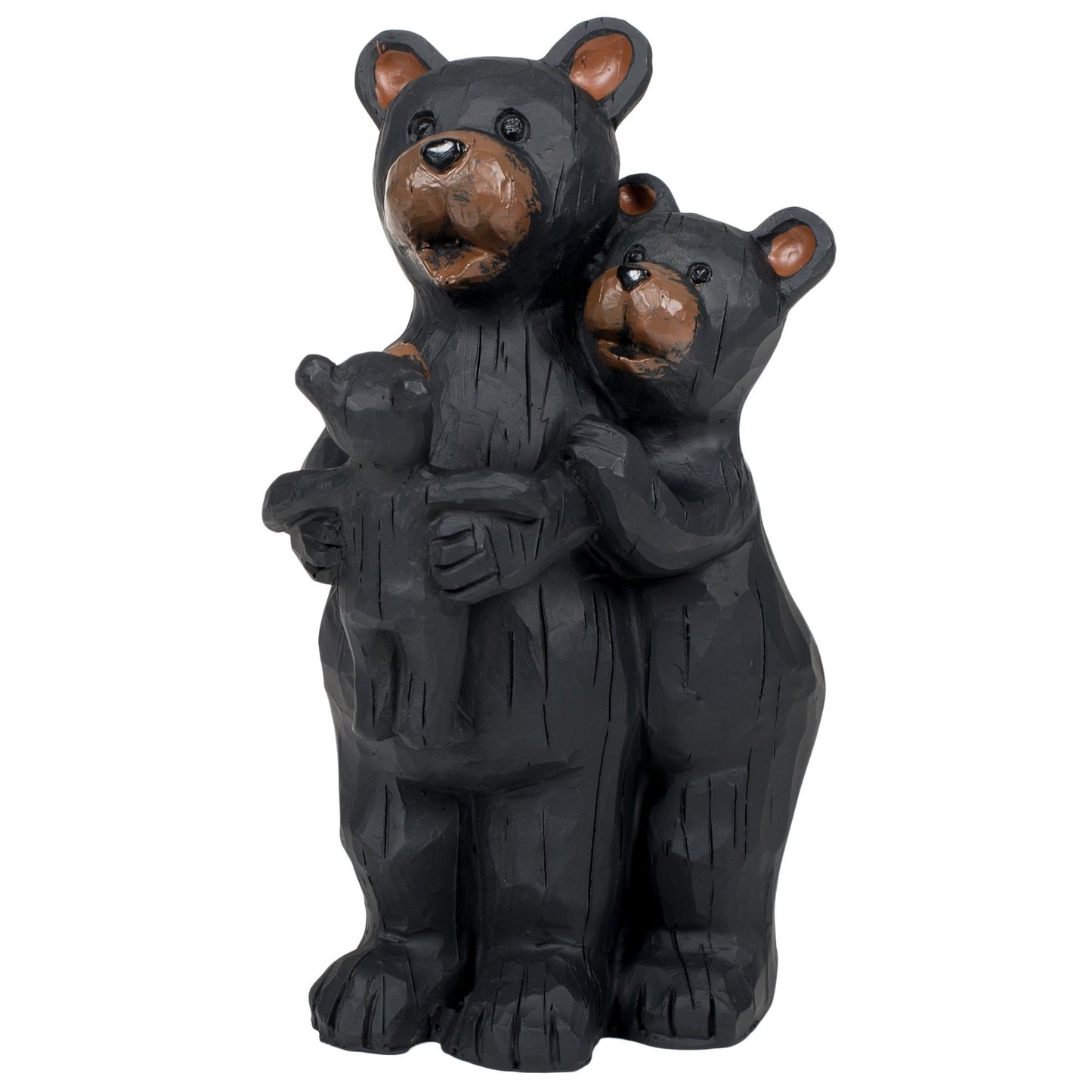 Slifka Sales Company Bear Family 6.5 Inch Resin Decorative Tabletop Figurine