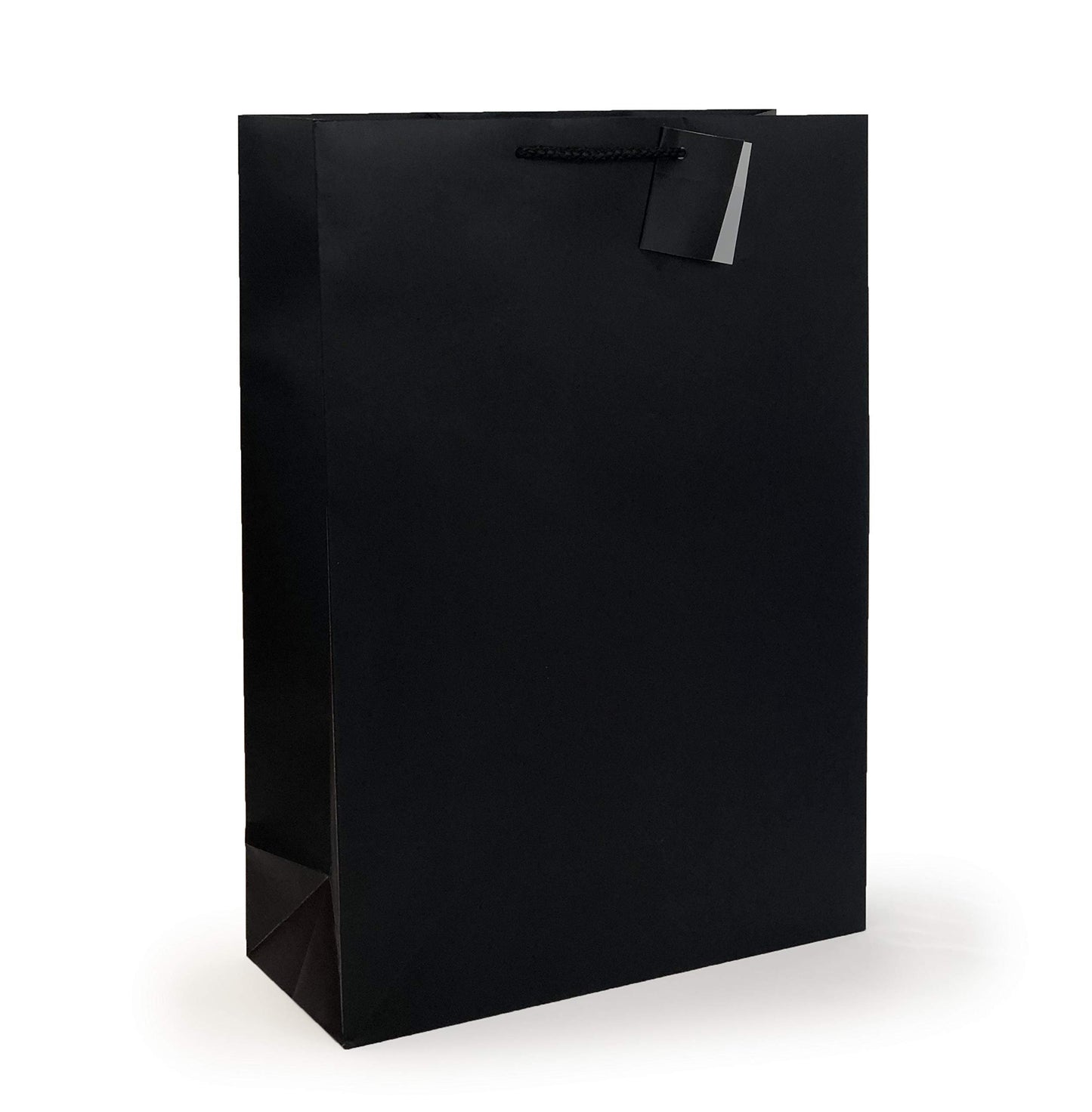 allgala 12PK Value Premium Solid Color Paper Gift Bags