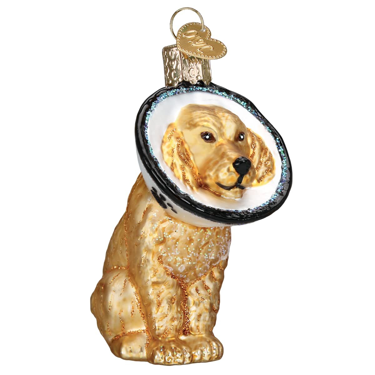 Old World Christmas Ornaments: Dog and Pet Accessories Glass Blown Ornaments for Christmas Tree