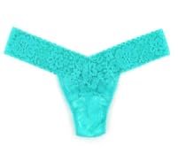 hanky panky - Daily Lace Low Rise Thongs for Women | Lacy Lingerie, Comfortable Underwear | One Size (2-12) | 3 pack