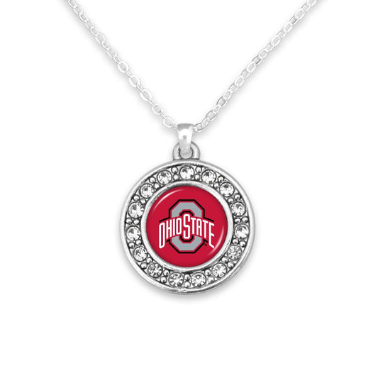 From the Heart Ohio State Buckeyes Abby Necklace Jewelry Gift Licensed OSU