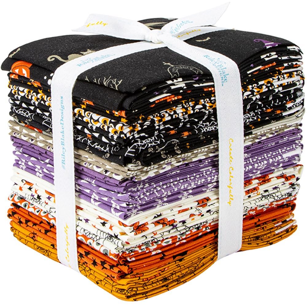 Sandy Gervais Beggar's Night 27 Fat Quarters Riley Blake Designs FQ-14500-27, Assorted
