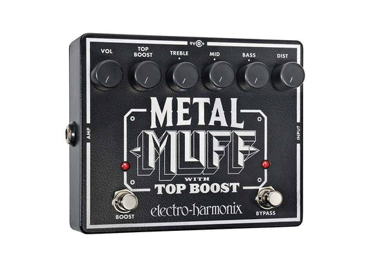 Electro-Harmonix Metal Muff with Top Boost Distortion Pedal