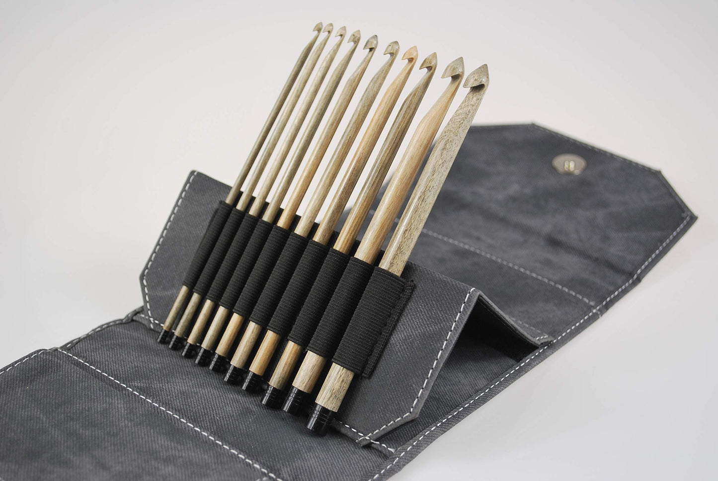 Lykke Driftwood 6 inch Crochet Hook Set