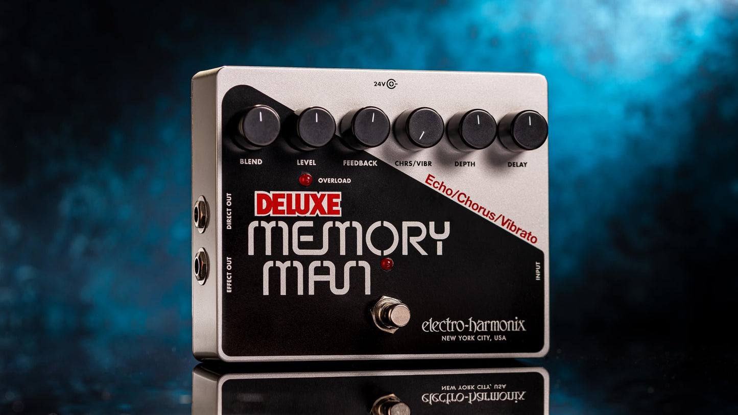 Electro-Harmonix Deluxe Memory Man Analog Delay/Chorus/Vibrato Pedal