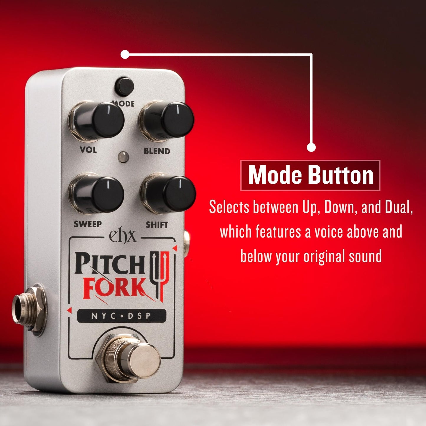 Electro-Harmonix Pico Pitch Fork Pitch Shifter Pedal