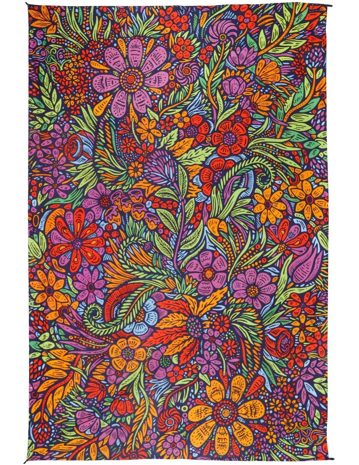 Sunshine Joy 3D Lush Flower Floral Art Tapestry Hippie Wall Hanging Huge 60x90 Inches